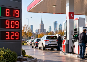 Polish petrol crosses PLN 8 at stations as diesel moves above PLN 9