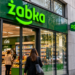 Żabka convenience store in a Polish city