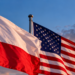 Illustrative Polish and United States flags representing possible defence-industry cooperation